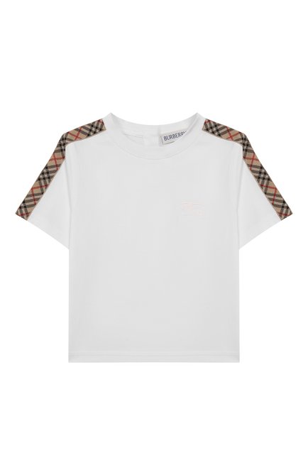 Хлопковая футболка BURBERRY, арт. 8108903