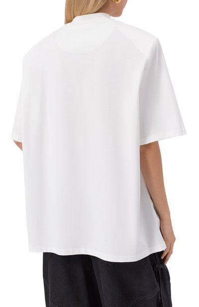 Хлопковая футболка THE ATTICO, арт. 251WCT00173/JJJ025AA, фото 4