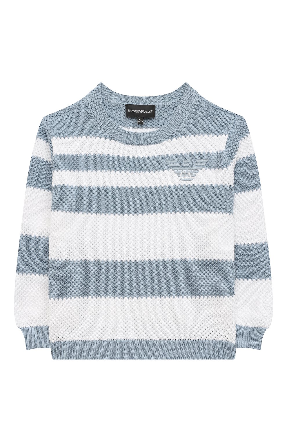 Хлопковый пуловер EMPORIO ARMANI, арт. 3R4M58/4MGWZ, фото 1