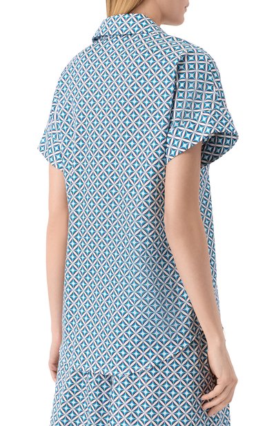 Хлопковая рубашка MAX MARA, арт. BCHCREA 261611101, фото 4