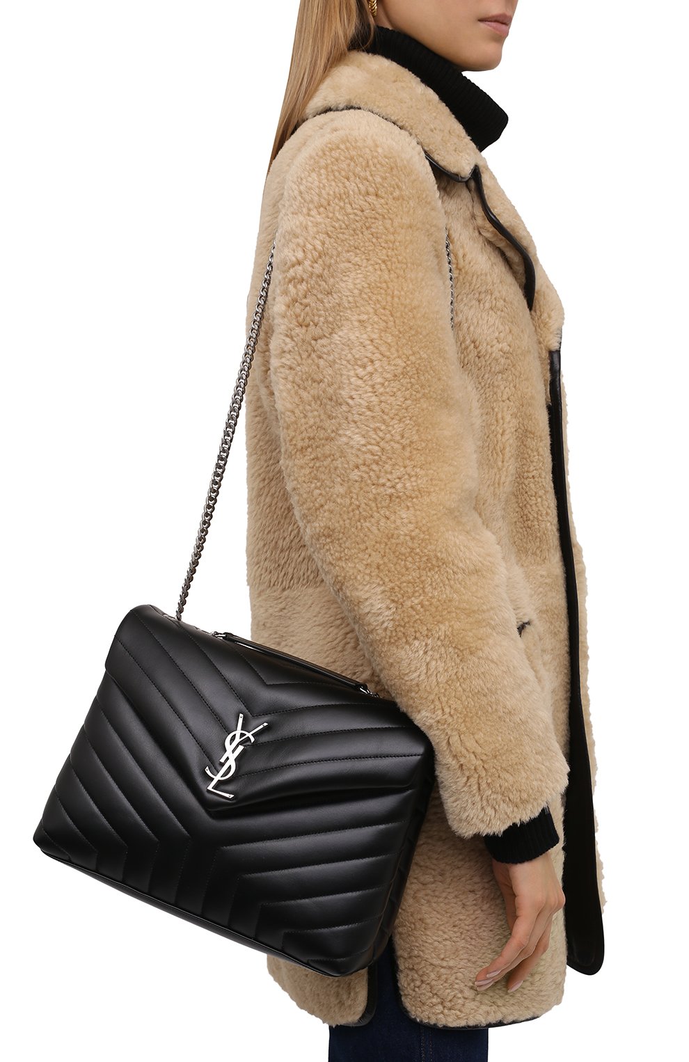 Сумка loulou medium SAINT LAURENT, арт. 574946/DV726, фото 6