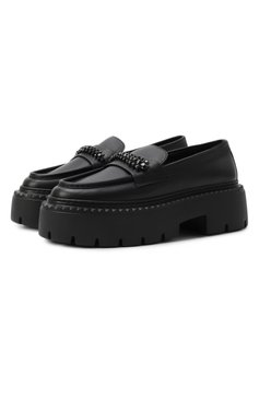 Кожаные лоферы bryer JIMMY CHOO, арт. BRYER L0AFER FLAT/XXC, фото 1
