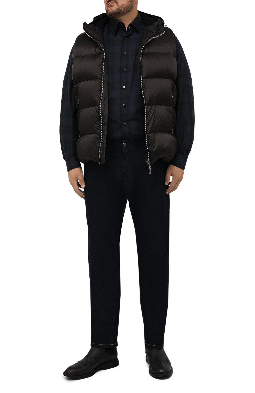 Хлопковая рубашка ZILLI, арт. MFW-21011-186/ZS5210/45-49, фото 2