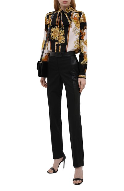 Шелковая блузка VERSACE, арт. 1001357/1A01171, фото 2