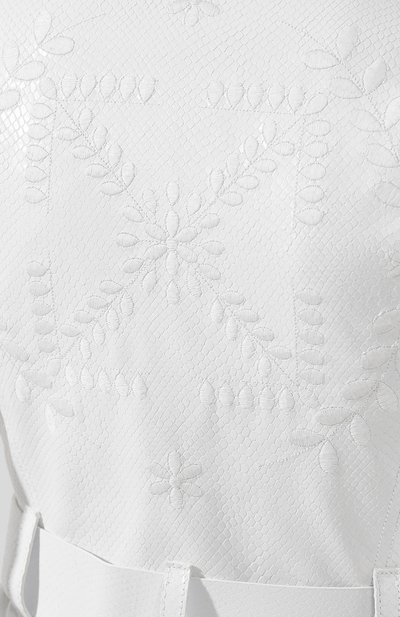 Кожаное пальто OFF-WHITE, арт. 0WJA013S19D630510101, фото 5