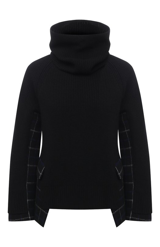

Шерстяной свитер Sacai, Чёрный