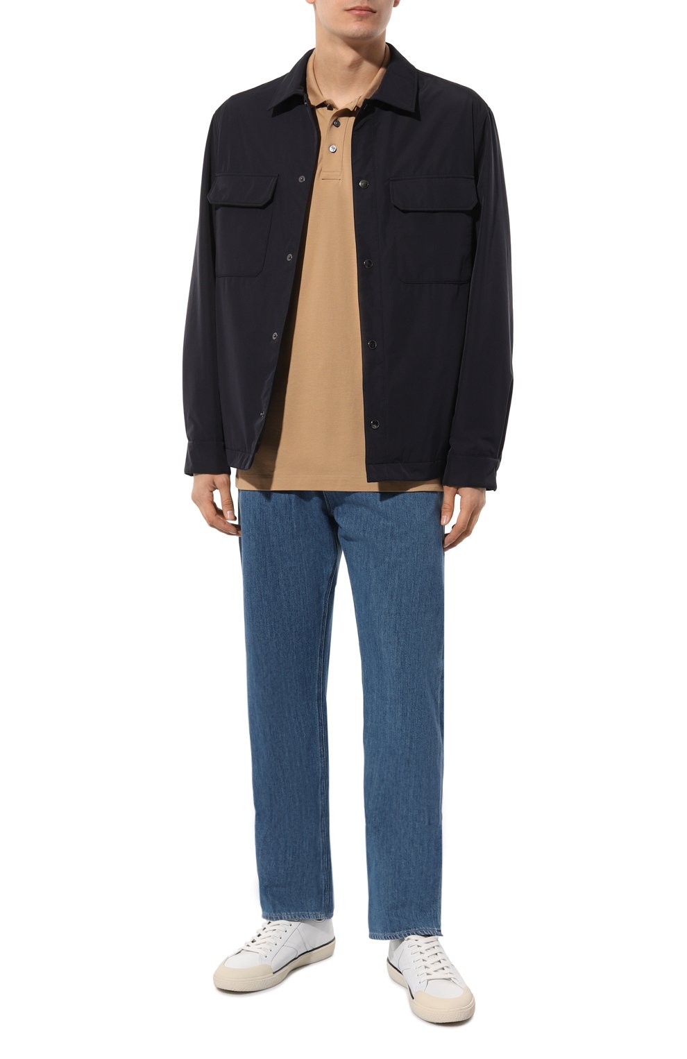 Хлопковое поло BOSS, арт. 50494697, фото 2