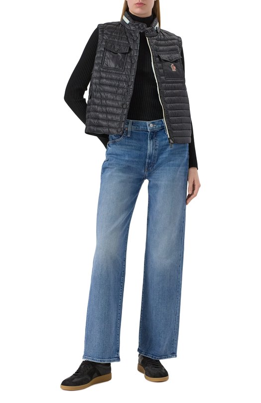 Пуховый жилет Gumaine Moncler Grenoble 1A000105/0595B Чёрный  1A000105/0595B Фото 2