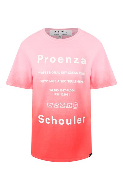 Женская хлопковая футболка PROENZA SCHOULER, арт. WL1934098-JCT110