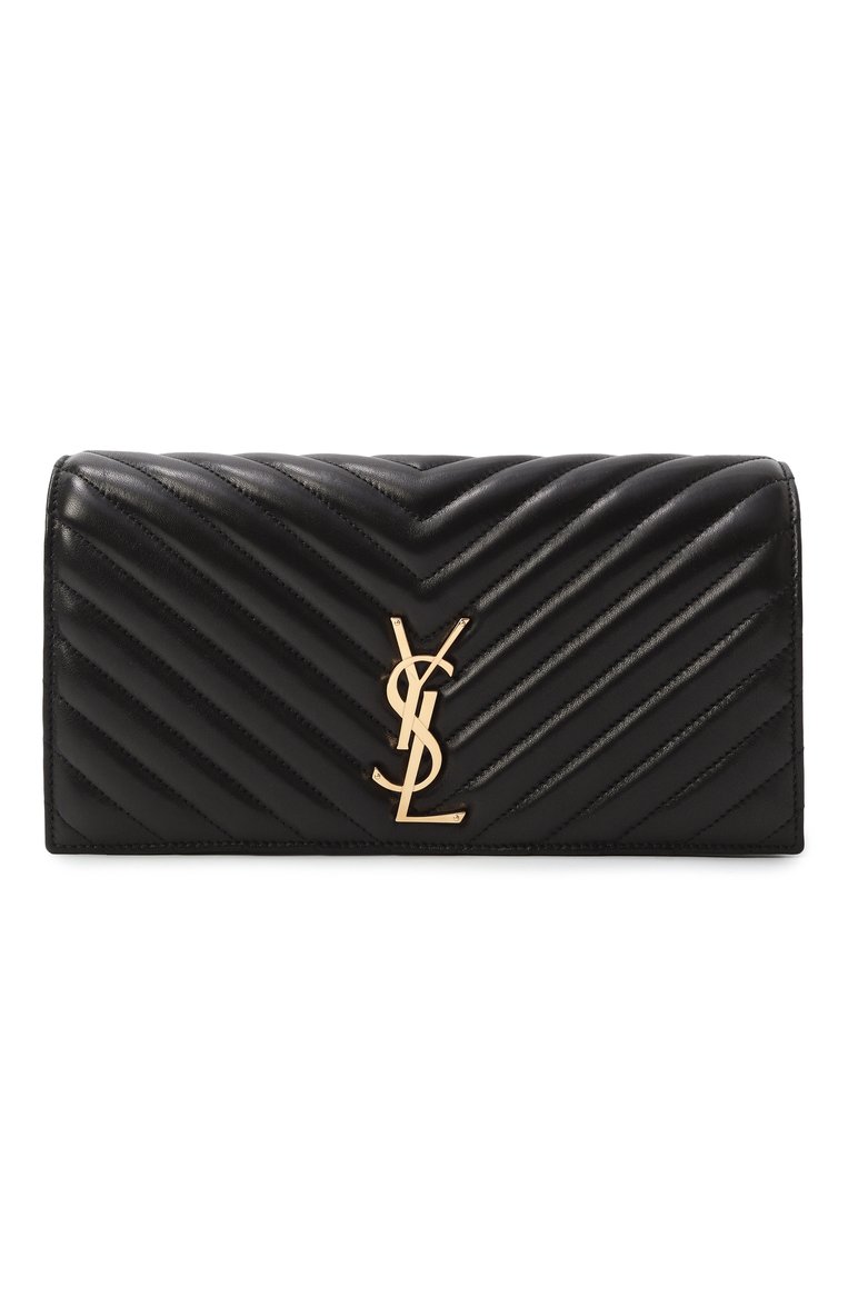 Женская сумка kate 99 SAINT LAURENT черного цвета, арт. 660618/1ELX1 | Фото 1 (Материал: Натуральная кожа; Размер: medium; Автоматизация ТО: Проставлено; Автоматизация состава: Проставлено)