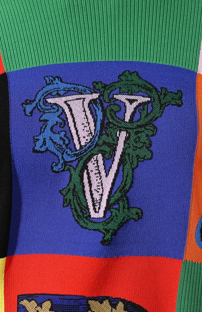 Пуловер VERSACE разноцветного цвета по цене 182500 руб., арт. A82162/A228458, фото 5 Пуловер VERSACE, арт. A82162/A228458, фото 5