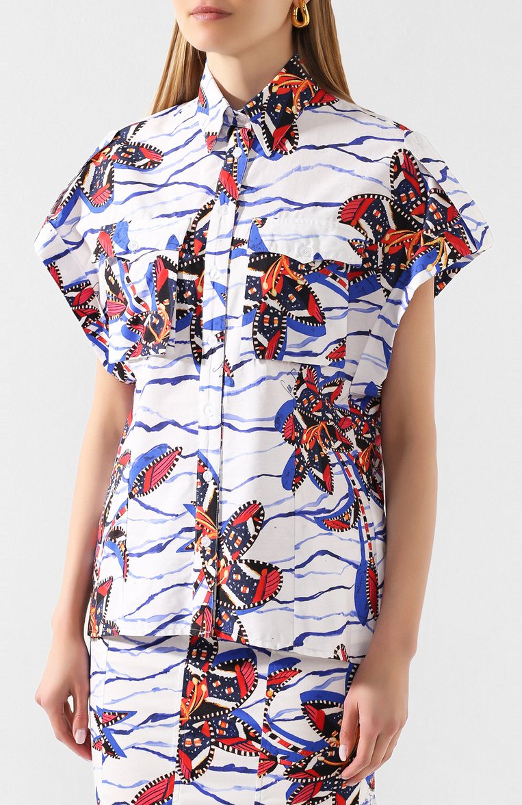 Хлопковая рубашка STELLA JEAN, арт. 20E/J/WM/CA37/0369, фото 3