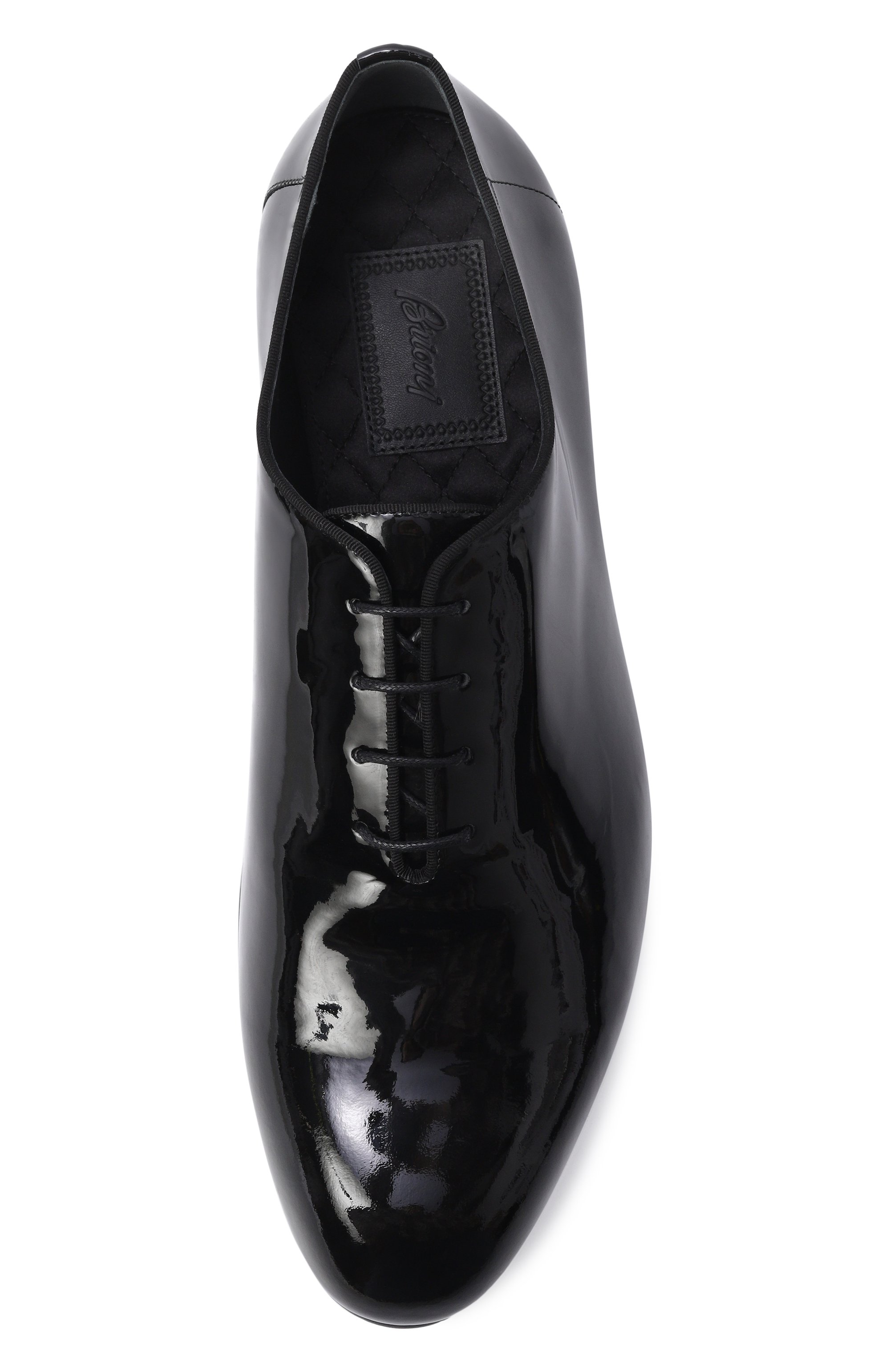 Лакированные оксфорды essential BRIONI, арт. QEIC0L/09707, фото 5