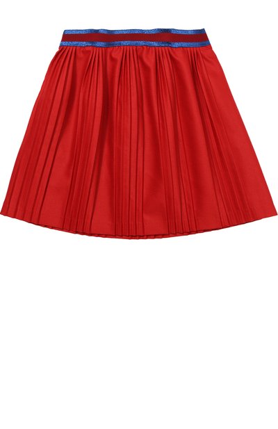 Плиссированная юбка с контрастным поясом GUCCI, арт. 477751/XBC07, фото 2