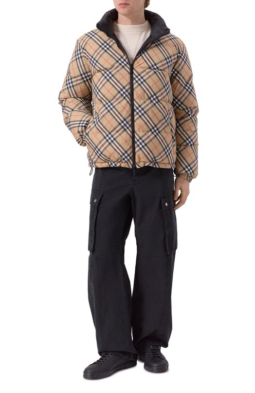 Двусторонний пуховик Burberry 8110189 Бежевый  8110189 Фото 2