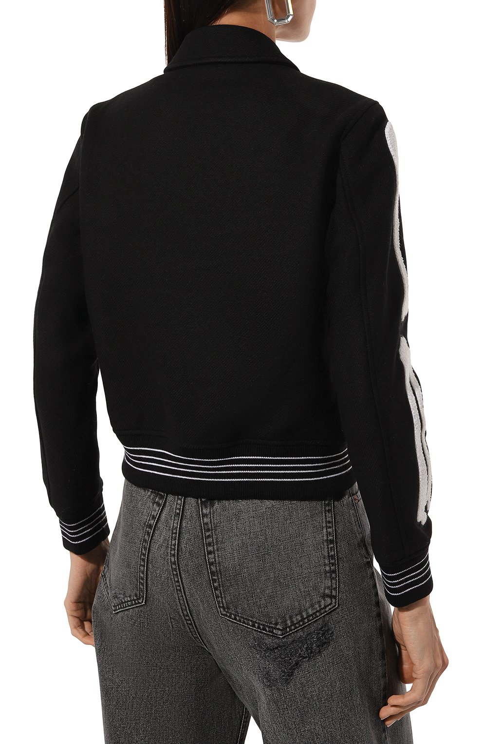 Шерстяной бомбер AMIRI, арт. AW0UVY1008, фото 4