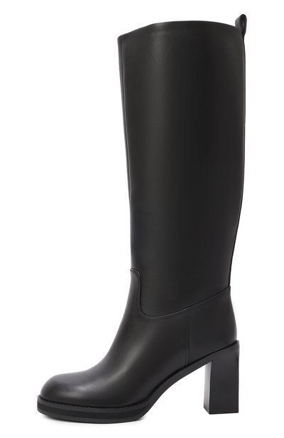 Кожаные сапоги 12 STOREEZ, арт. 133743, фото 4