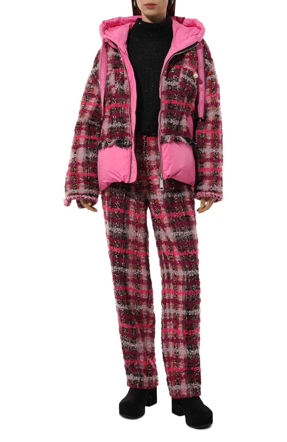 Кашемировый свитер AND THE BRAND черного цвета по цене 92120 руб., арт. W25-SW017-1001-900, фото 2 Кашемировый свитер AND THE BRAND, арт. W25-SW017-1001-900, фото 2