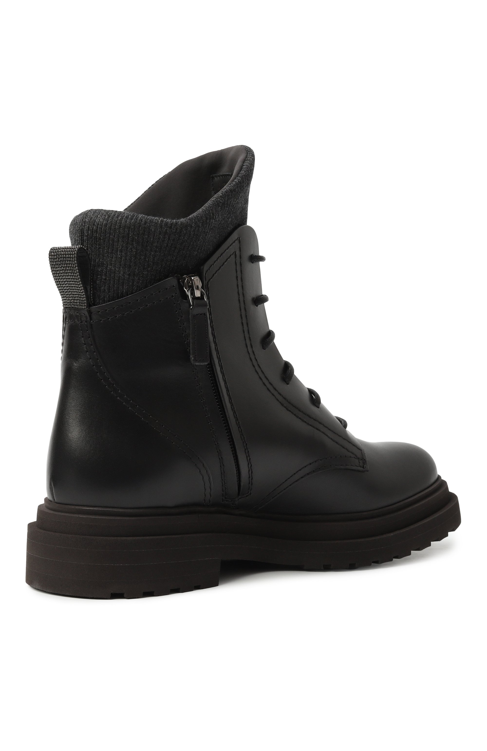 Кожаные ботинки BRUNELLO CUCINELLI, арт. MZ0LG3037P, фото 5