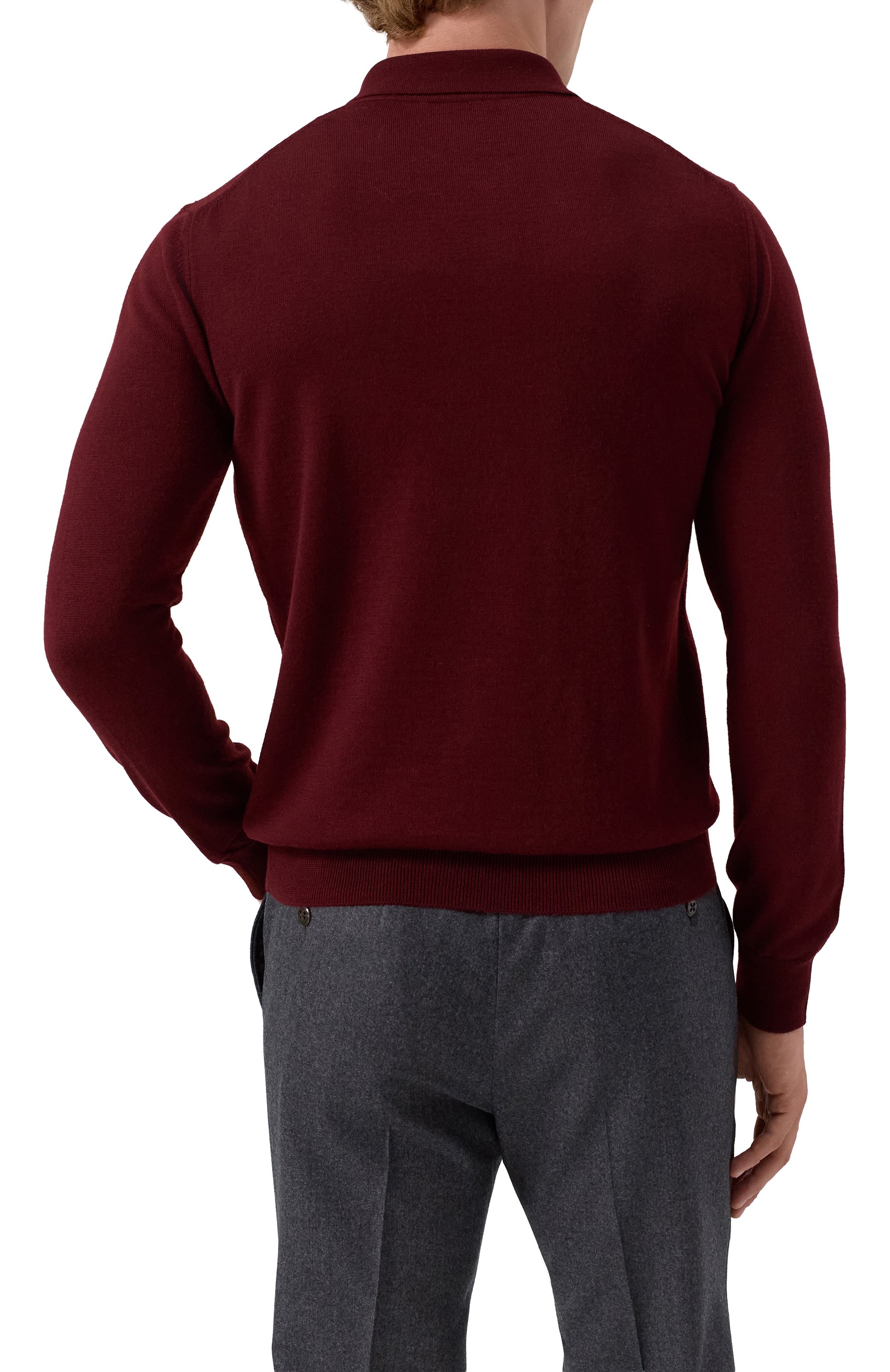 Шерстяное поло CORNELIANI, арт. 26M50F-2625100, фото 4