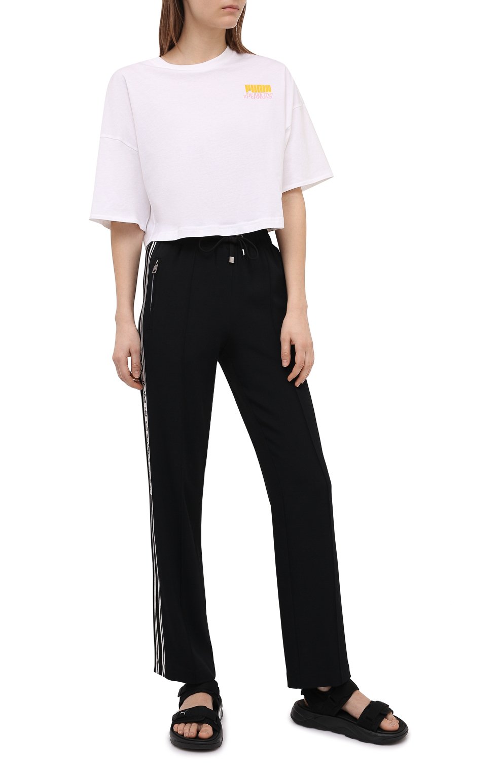 Хлопковая футболка puma x peanuts ralph sampson PUMA, арт. 53115802, фото 2