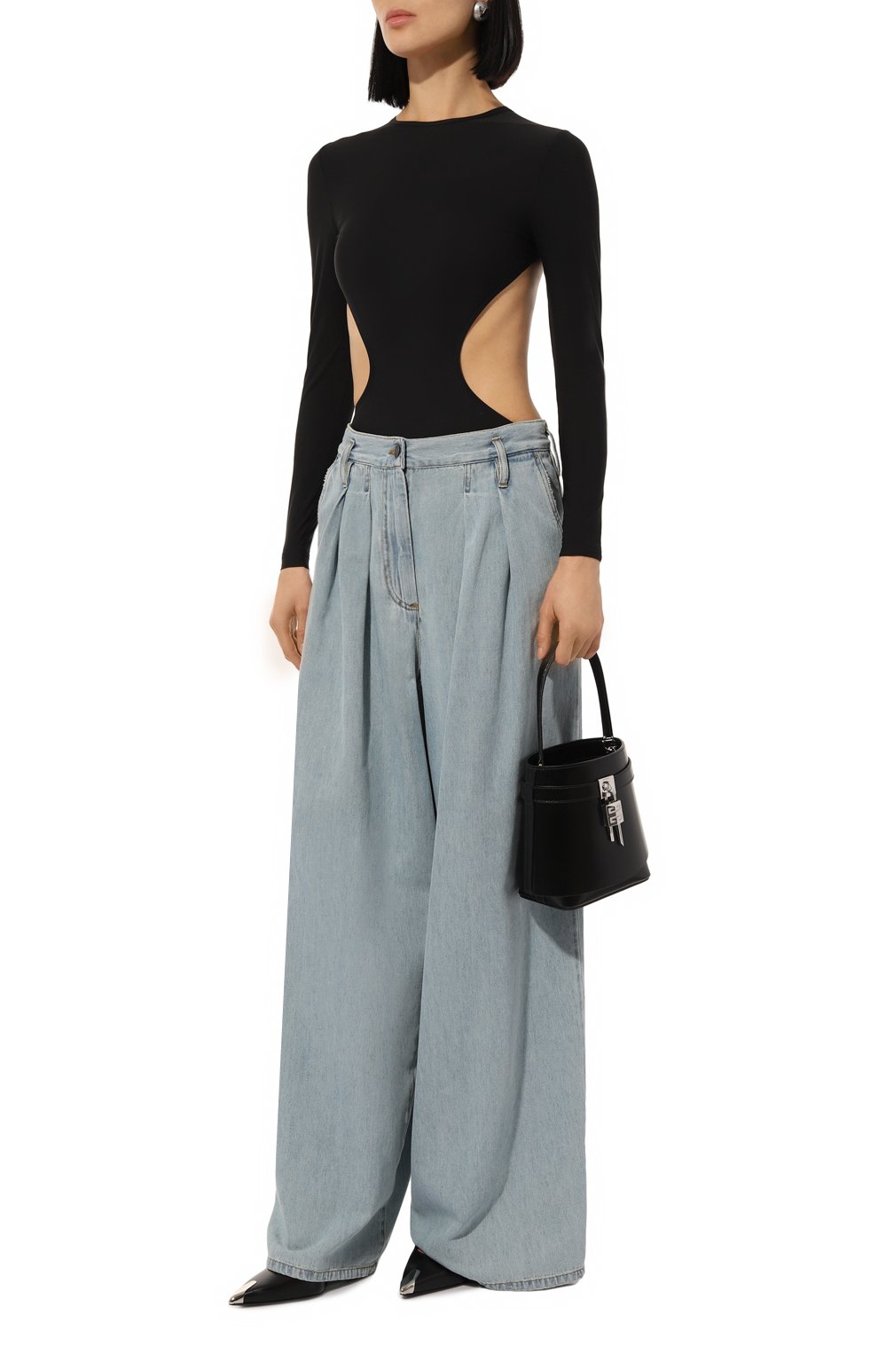 Сумка shark lock GIVENCHY черного цвета по цене 210500 руб., арт. BB50WGB00D, фото 7 Сумка shark lock GIVENCHY, арт. BB50WGB00D, фото 7