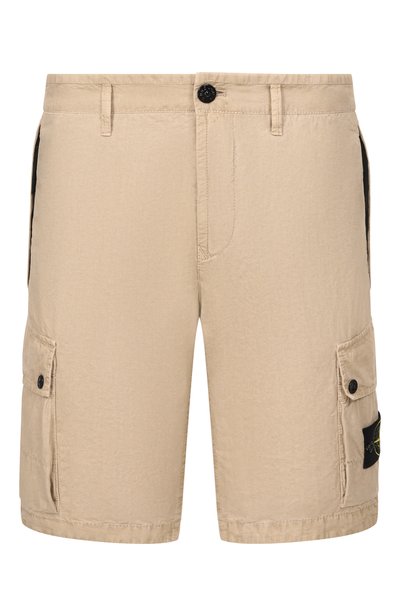 Мужские хлопковые шорты STONE ISLAND, арт. L1S15L100019/S00WA