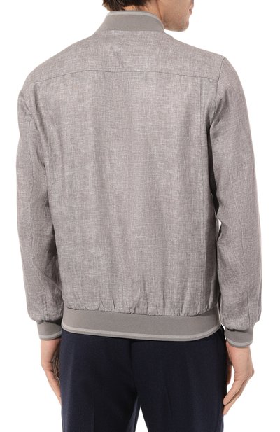 Льняной бомбер ZILLI, арт. MF0-84060-G13711/0001, фото 4