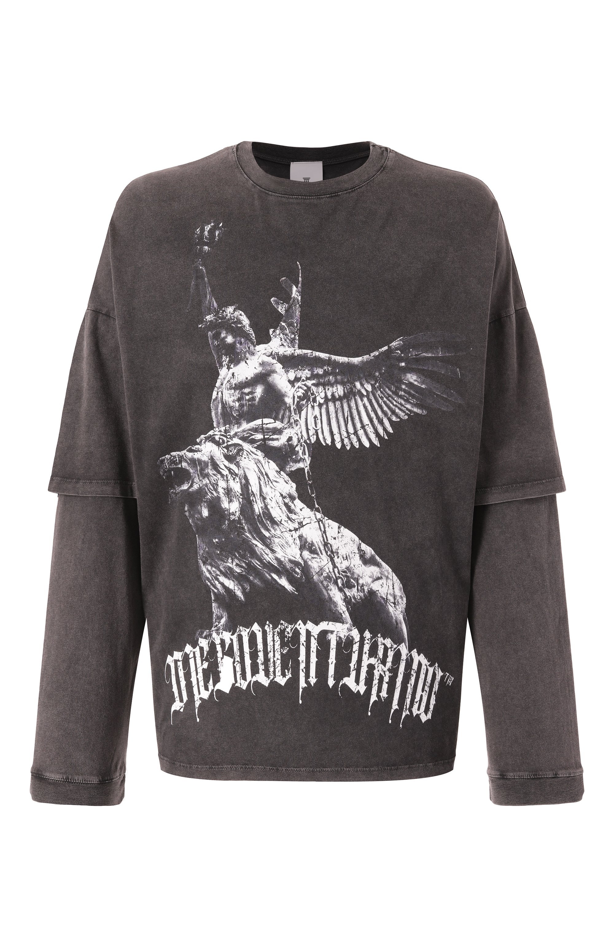 Хлопковый лонгслив DIEGO VENTURINO, арт. DVTSMLCD00, фото 1