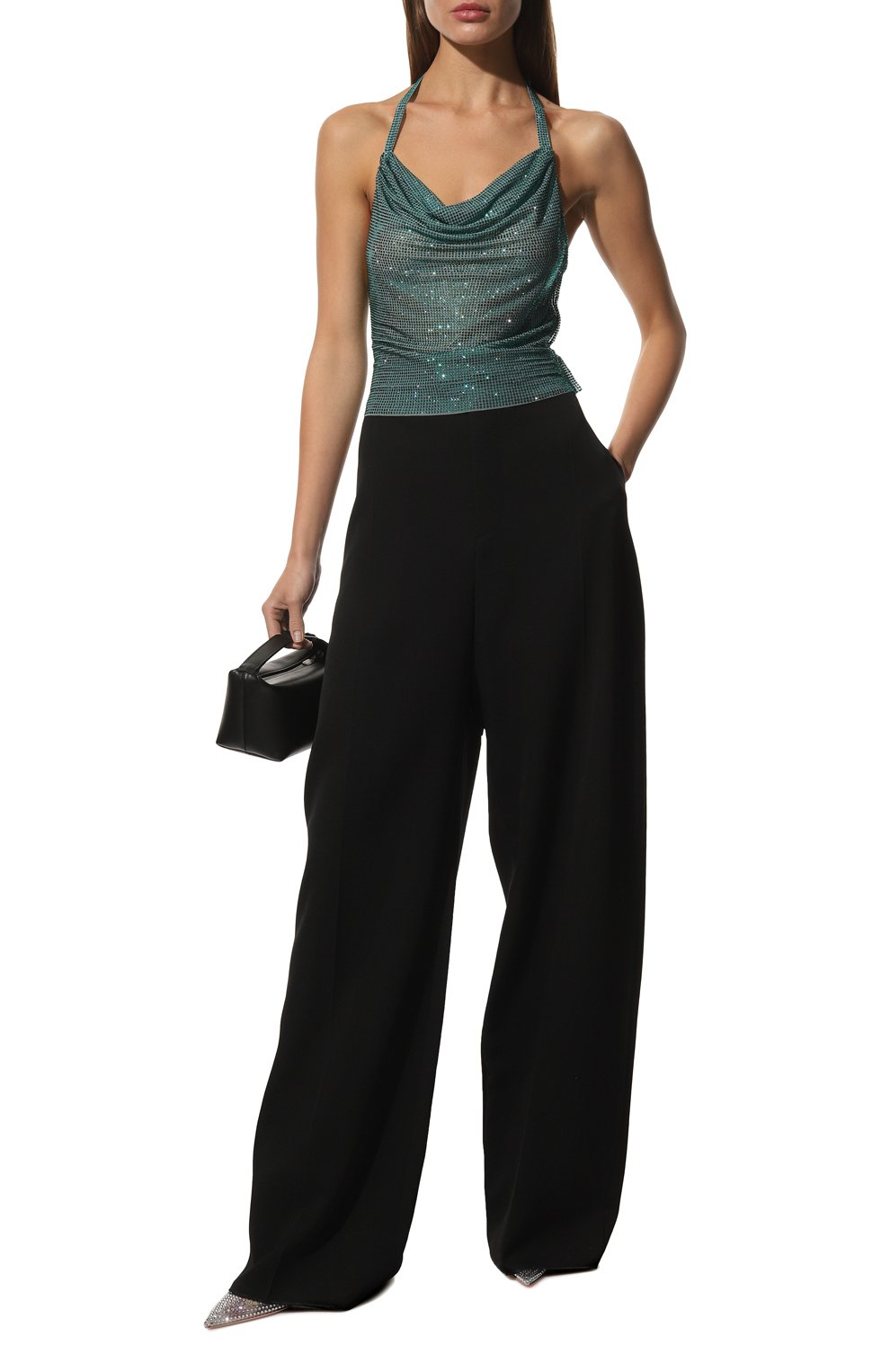 Топ с отделкой стразами GIUSEPPE DI MORABITO, арт. PS23154T0-212, фото 2