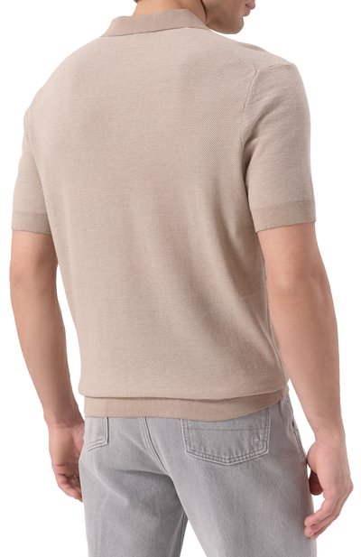 Поло из хлопка и вискозы BOGNER, арт. 88419503, фото 4