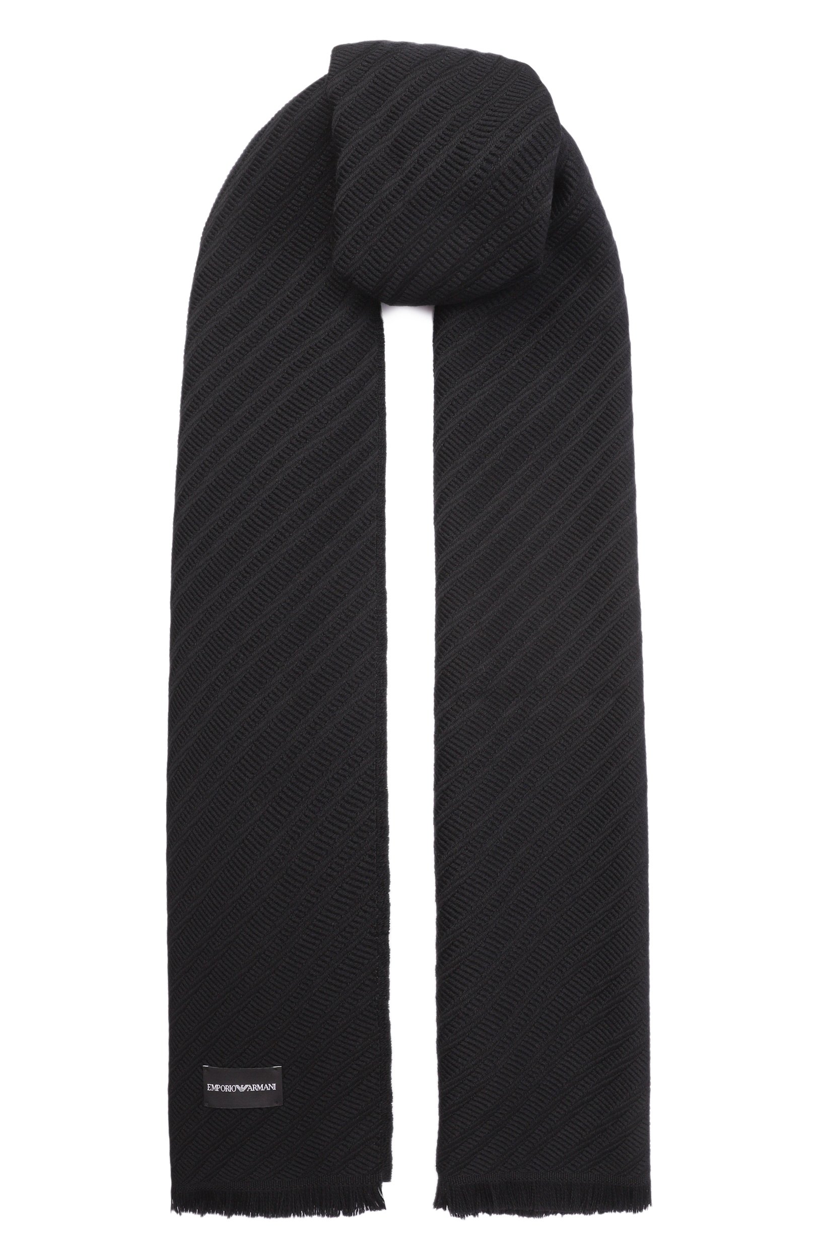 Шерстяной шарф EMPORIO ARMANI, арт. EM007074/AF28992, фото 1