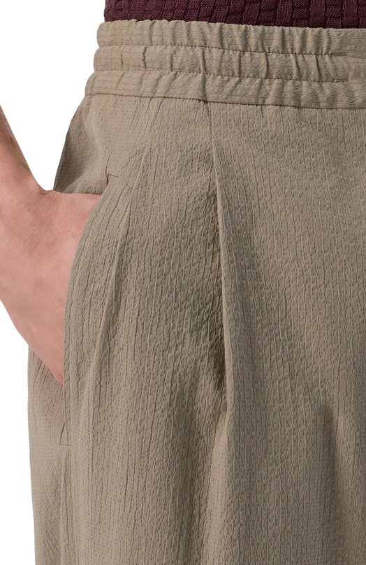 Хлопковые брюки MVST M26.2PM.T020/F133 Хаки  M26.2PM.T020/F133 Фото 5