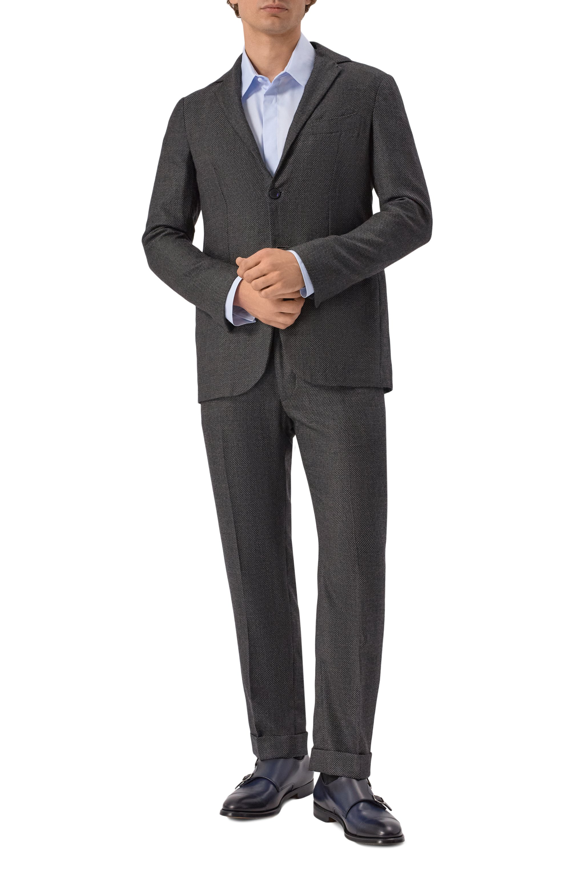 Костюм из кашемира и шелка KITON, арт. UAS0101K01S83, фото 2