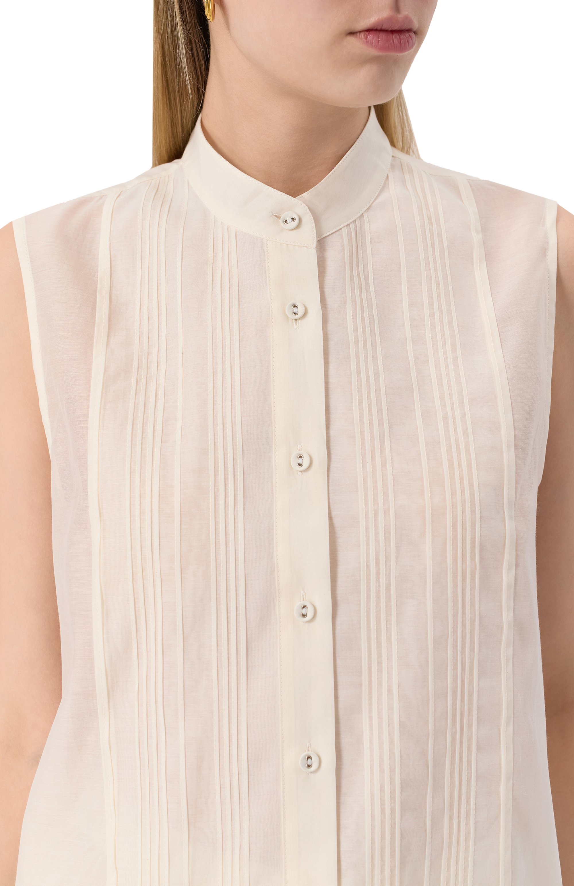 Рубашка из хлопка и шелка CO, арт. 2963CSVS-S25, фото 5