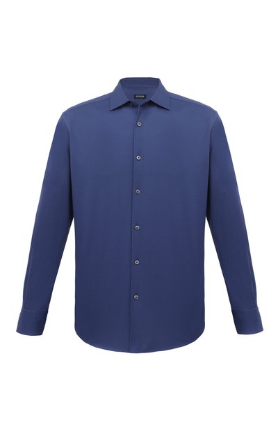Мужская хлопковая рубашка ZEGNA, арт. UDX18A7/SRF5