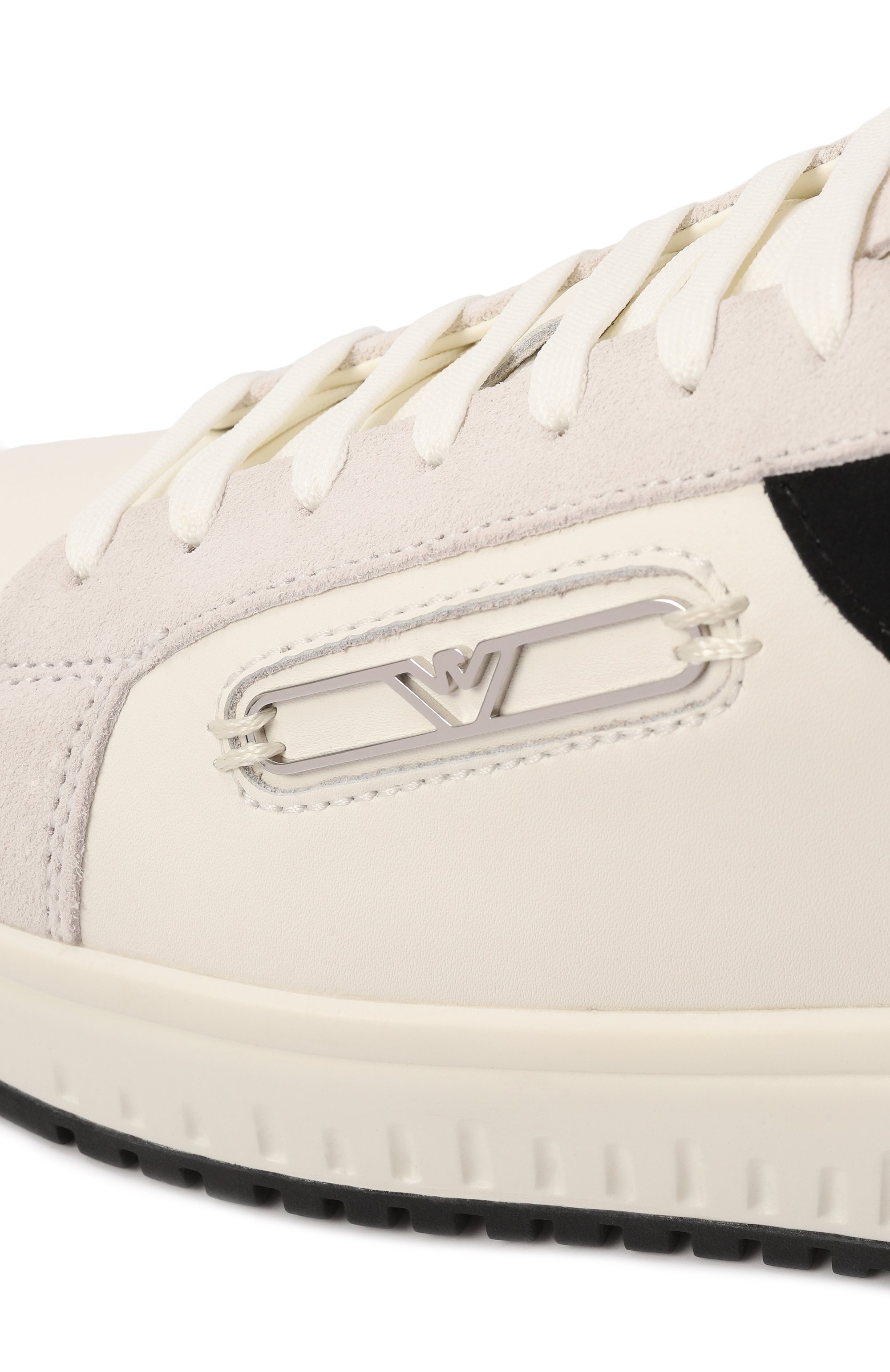 Кожаные кеды EMPORIO ARMANI, арт. X3X024/XR222, фото 7