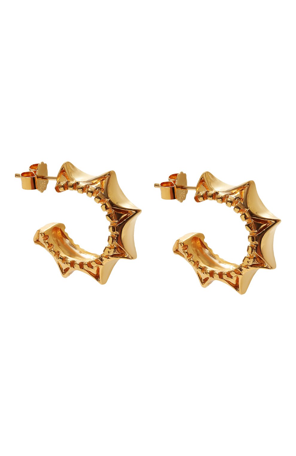 Серьги starfruit SEVENWORLDS золотого цвета по цене 18900 руб., арт. SW215/1, фото 3 Серьги starfruit SEVENWORLDS, арт. SW215/1, фото 3