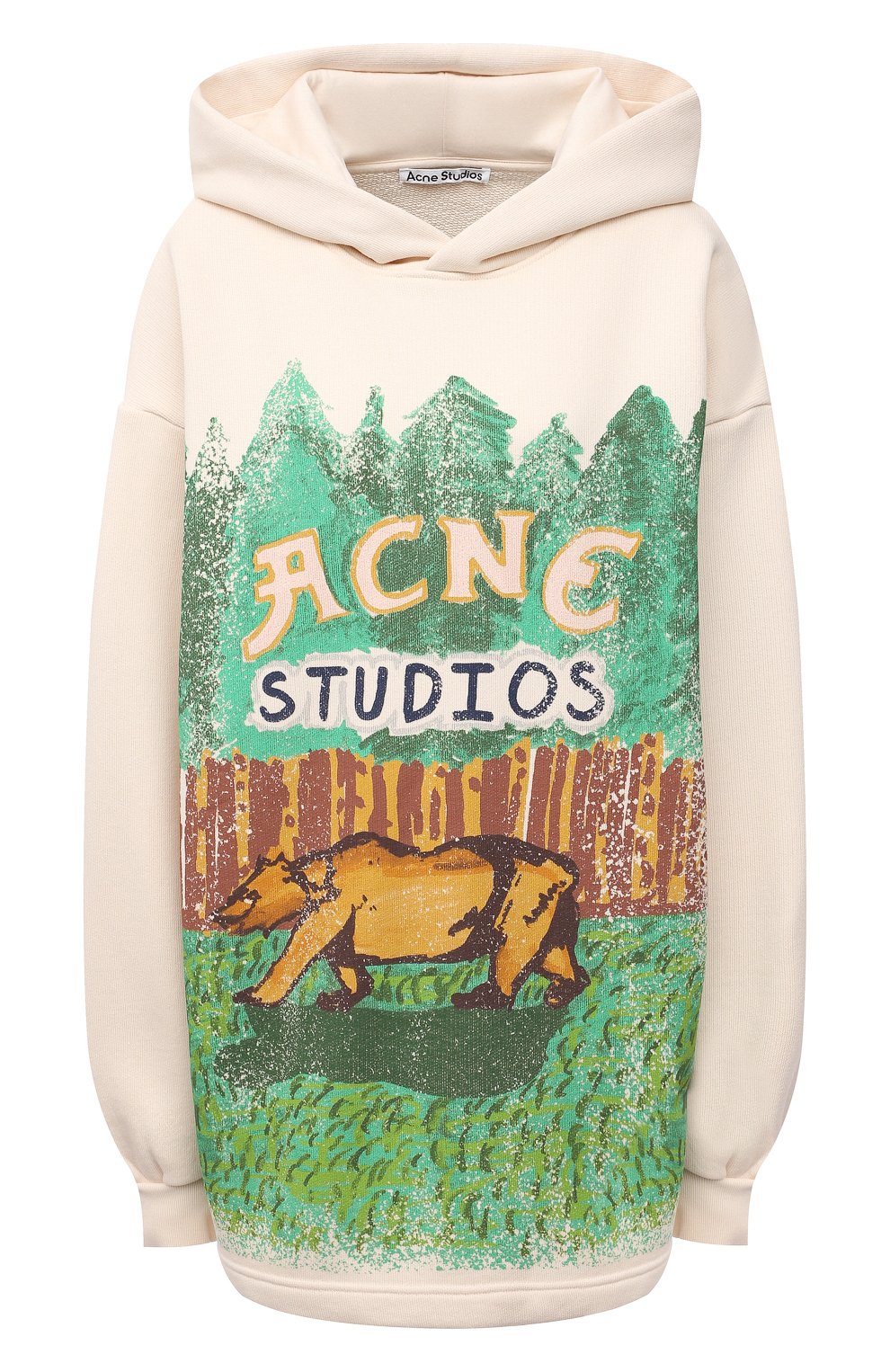 Хлопковое худи ACNE STUDIOS, арт. AI0105, фото 1