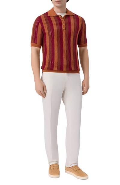 Поло из шелка и хлопка MVST, арт. M26.2PM.K147/Y207 KNIT SETA-C0T0NE, фото 2