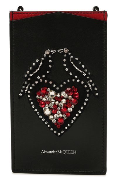 Кожаный футляр для телефона ALEXANDER MCQUEEN, арт. 658446/1LYZZ, фото 1
