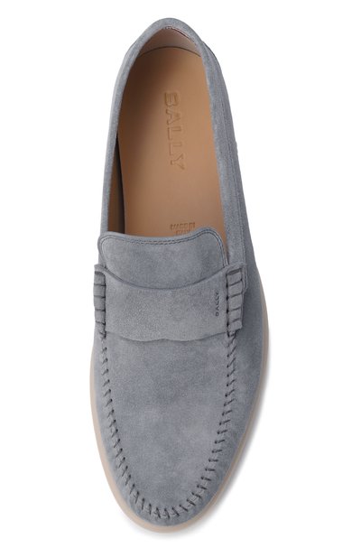 Замшевые лоферы switz moc BALLY, арт. MSF0L6/SU044, фото 5