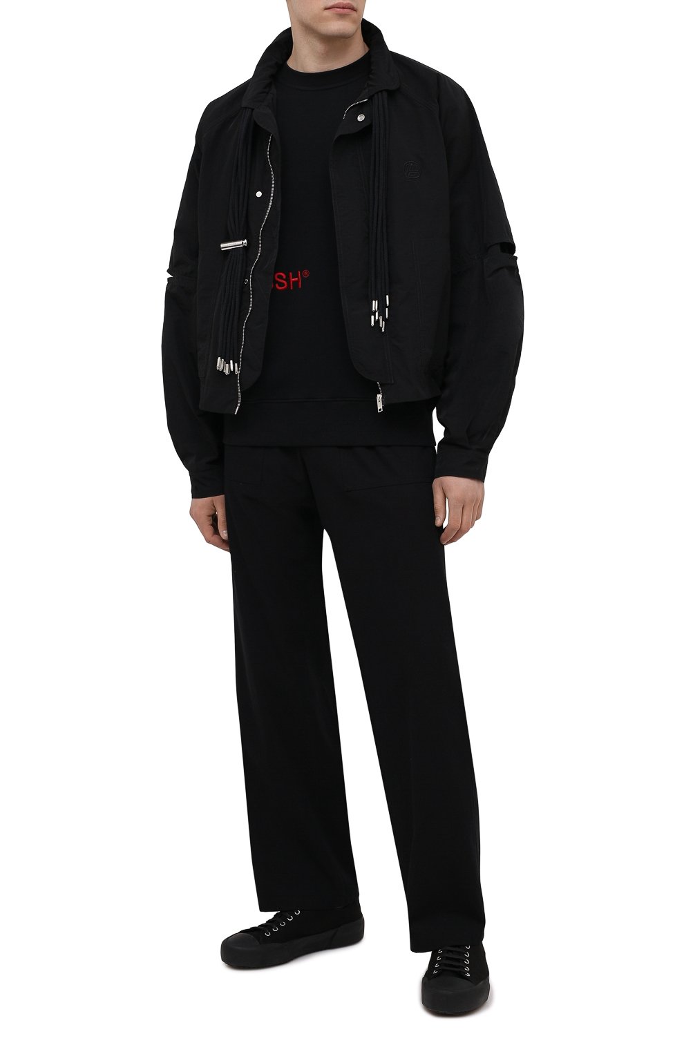 Хлопковый свитшот AMBUSH, арт. BMBA005S21FLE001, фото 2