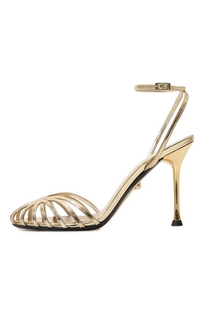 Кожаные босоножки ALEVI MILANO, арт. L23SC005.R.0687G07/BL00G VEGAS, фото 4