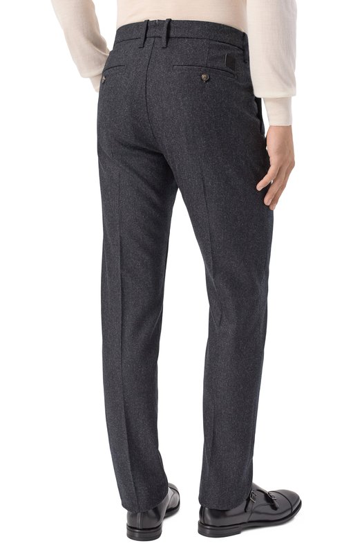 Шерстяные брюки Jacob Cohen 25I P/JUM_PT001 002 S3679 RW Серый  25I P/JUM_PT001 002 S3679 RW Фото 4