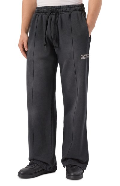 Хлопковые брюки COMME DES FUCKDOWN, арт. CFABM01744, фото 3