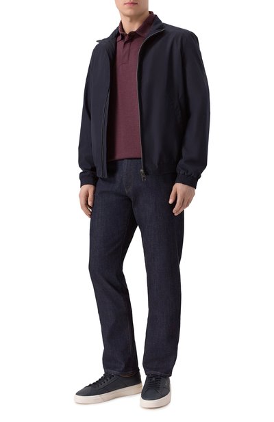 Поло из лиоцелла и хлопка BOSS, арт. 50548972, фото 2