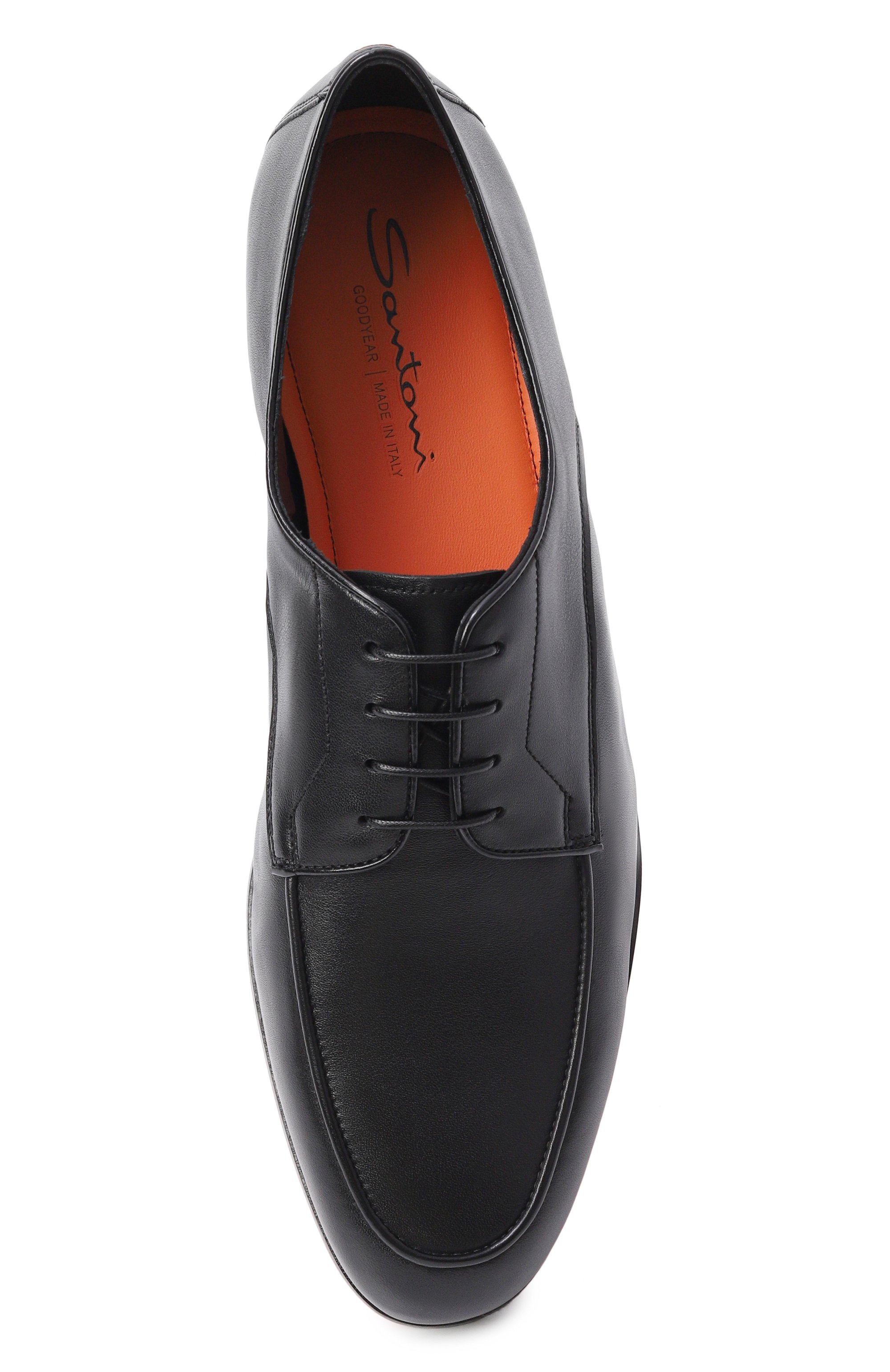 Кожаные дерби carlos SANTONI, арт. MCNG19248SA4SMEM, фото 5