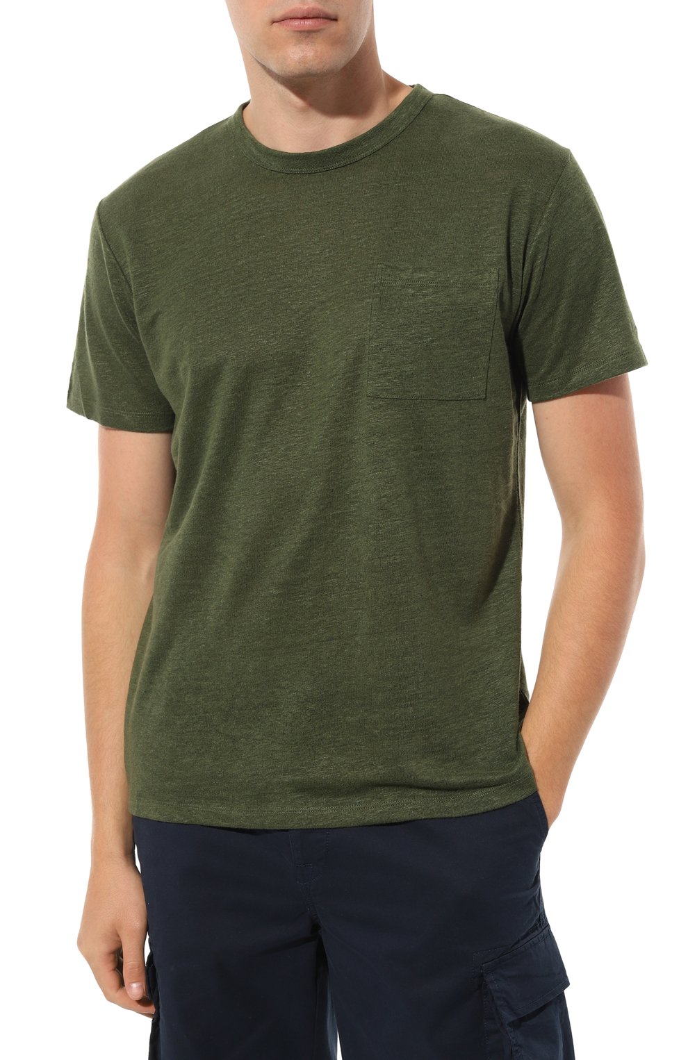 Льняная футболка MC2 SAINT BARTH, арт. STBM/ECSTASEA/00513D, фото 3