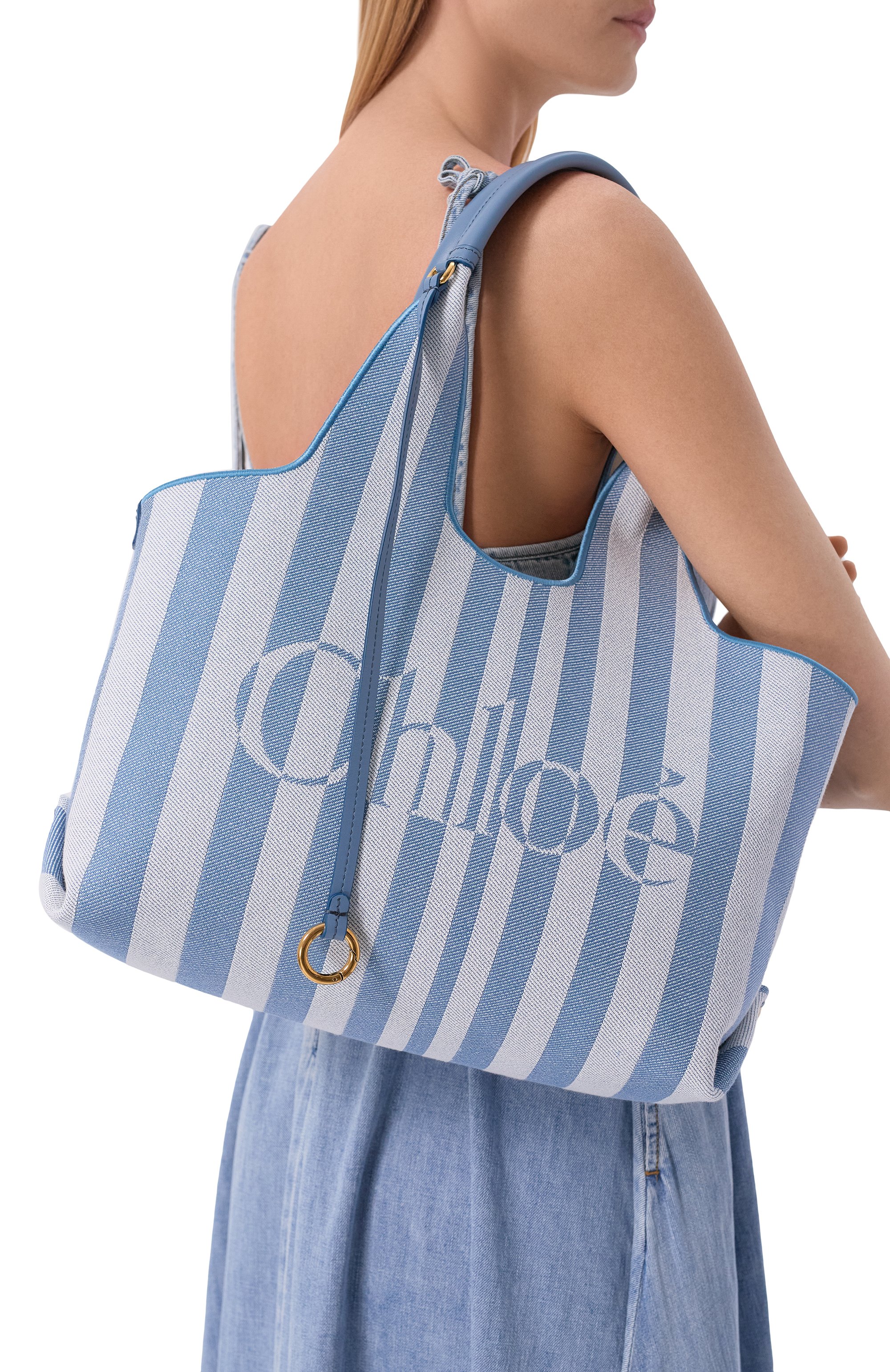 Сумка-тоут chloé stripy CHLOÉ, арт. CH26AS767R65, фото 2